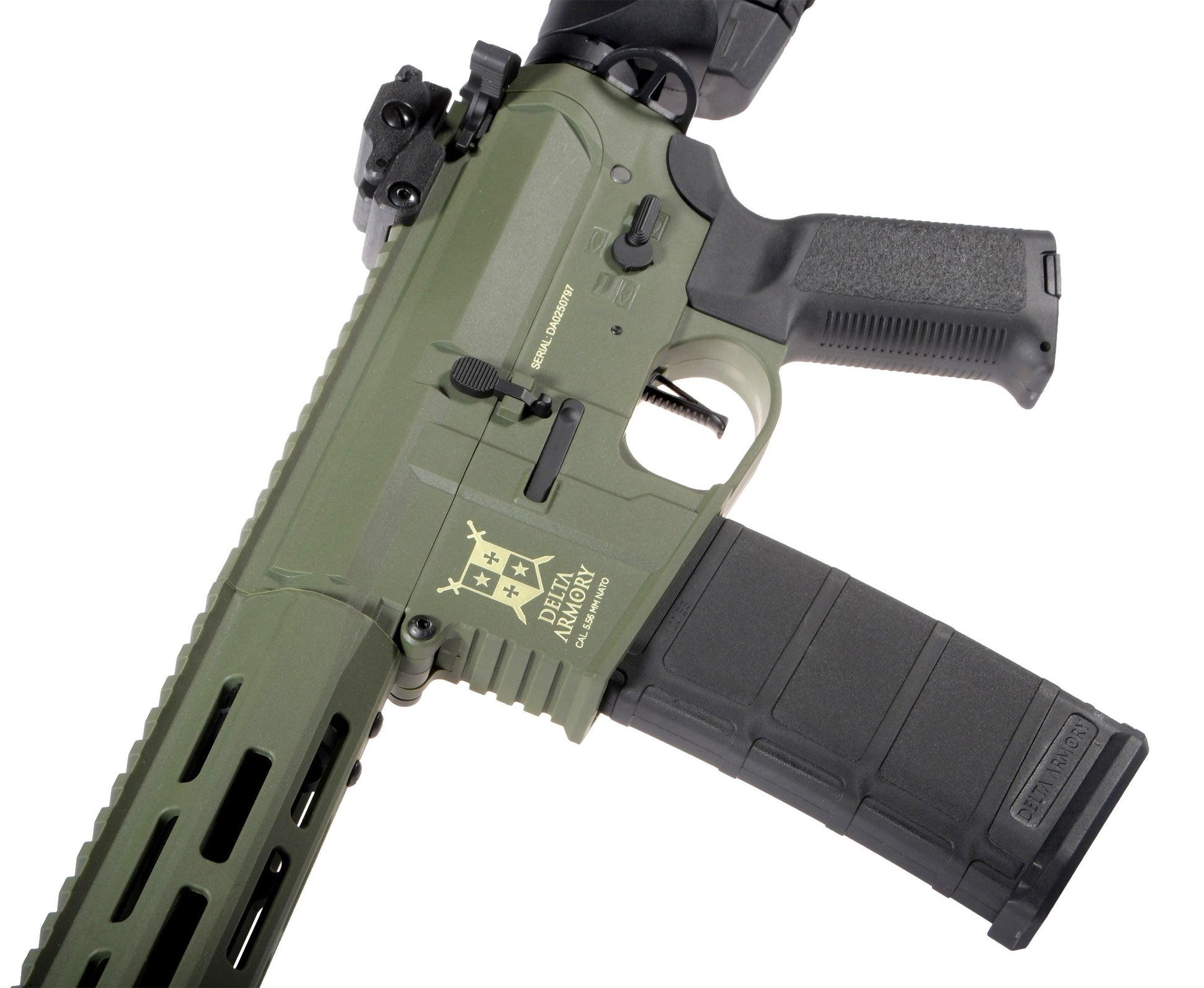 Delta Armory airsoft gun M4 AR15 M-LOK 10" Charlie EAGLE Oliva