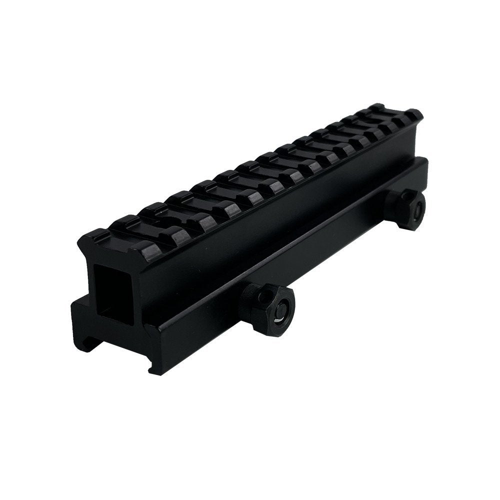 Delta Armory Airsoft raised mounting rail for Delta Armory RIS rails - Black