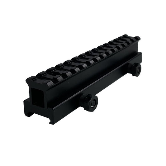 Delta Armory Airsoft raised mounting rail for Delta Armory RIS rails - Black