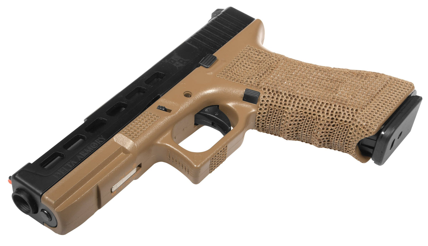 Delta Armory Airsoft Pistol P06 GBB Green Gas - Tan