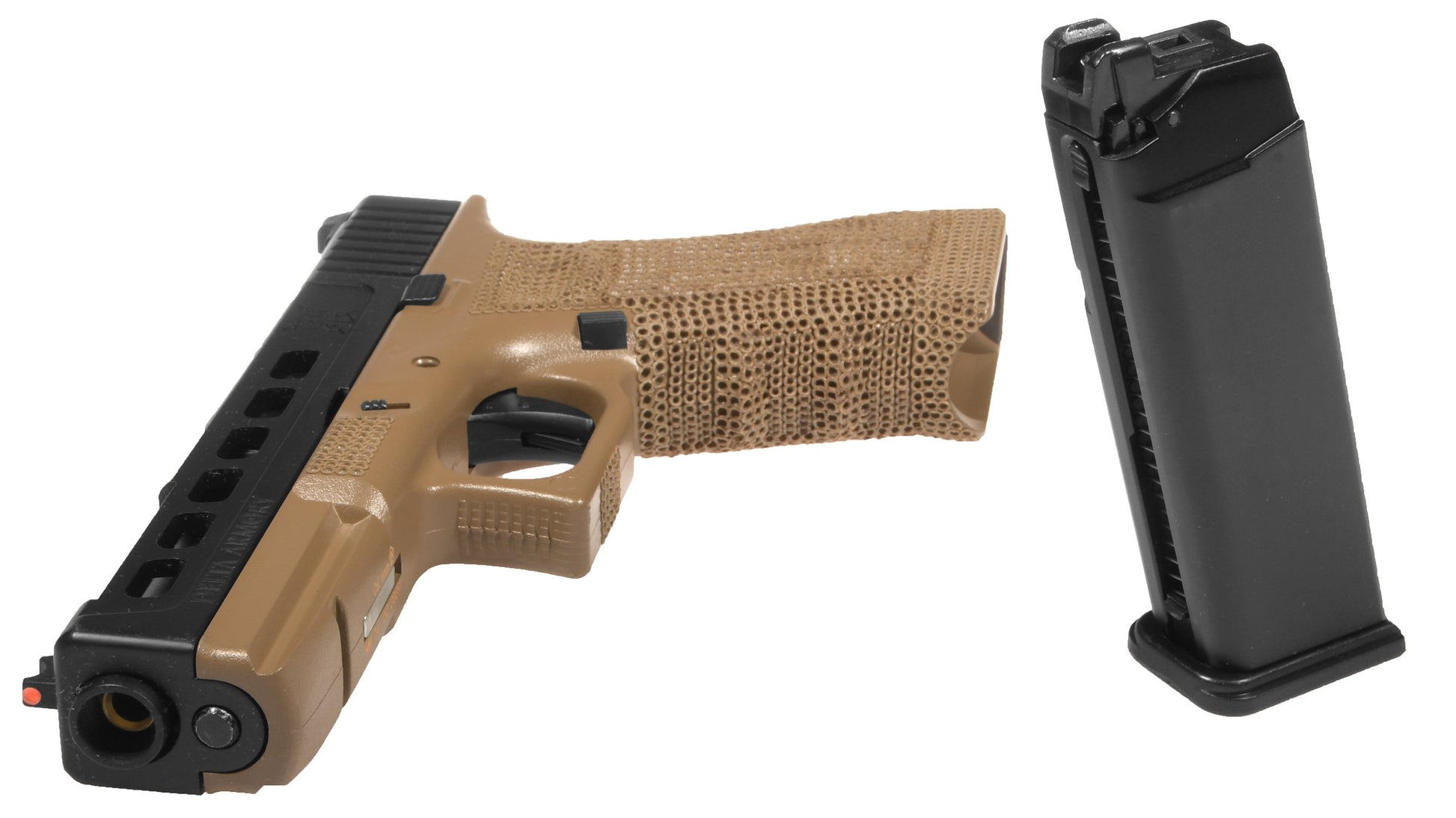 Delta Armory Airsoft Pistol P06 GBB Green Gas - Tan