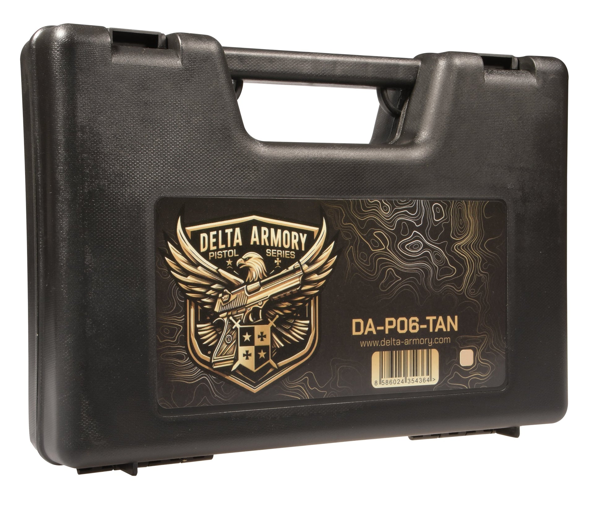 Delta Armory Airsoft Pistol P06 GBB Green Gas - Tan