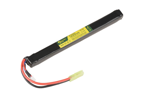 Electro River LiPo 11.1V 1200mAh 2S/20C Battery - Under AK Dust Cover