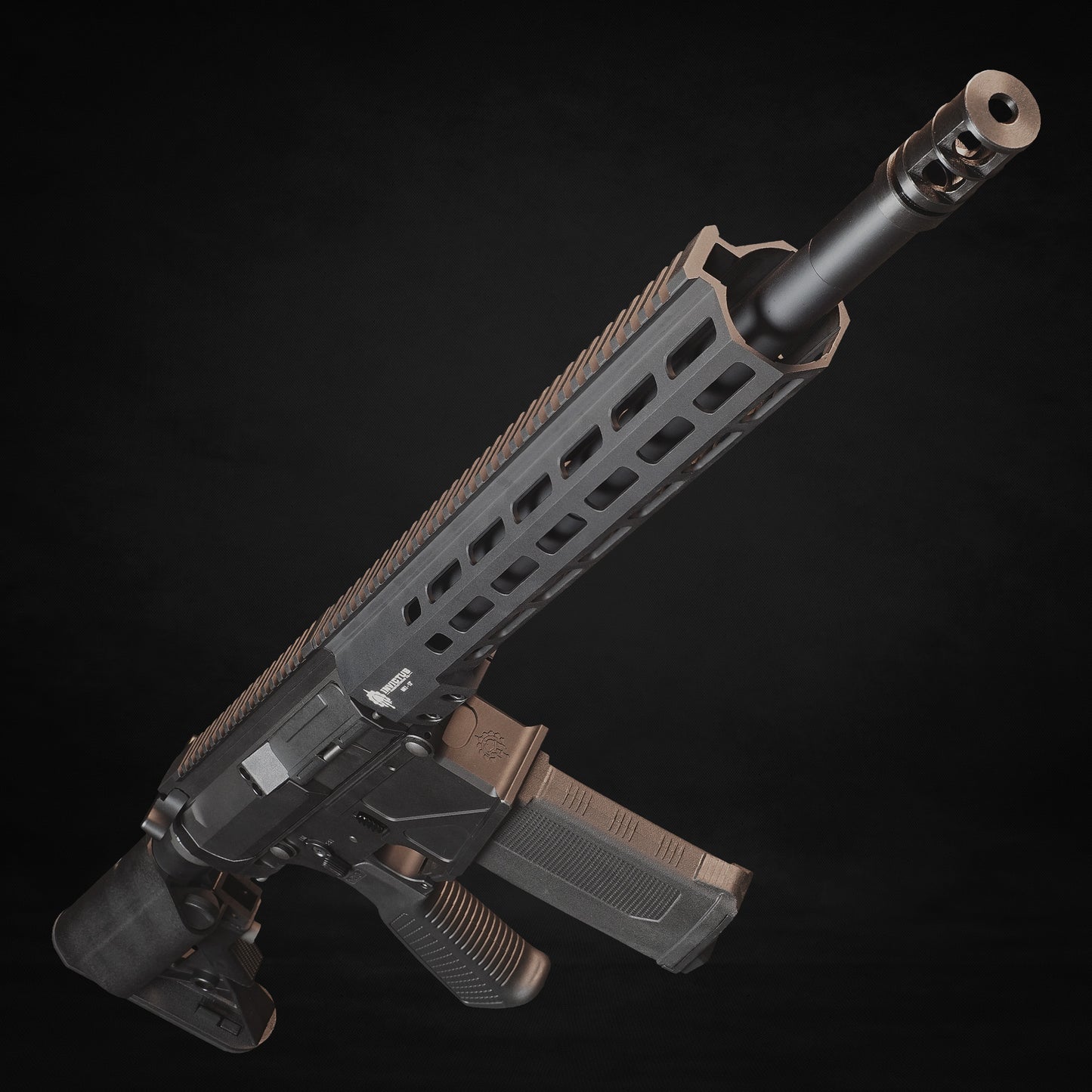 Wolverine Airsoft MTW-308 Unleashed with INFERNO Engine, UNLEASHED Stock, Battery Grip