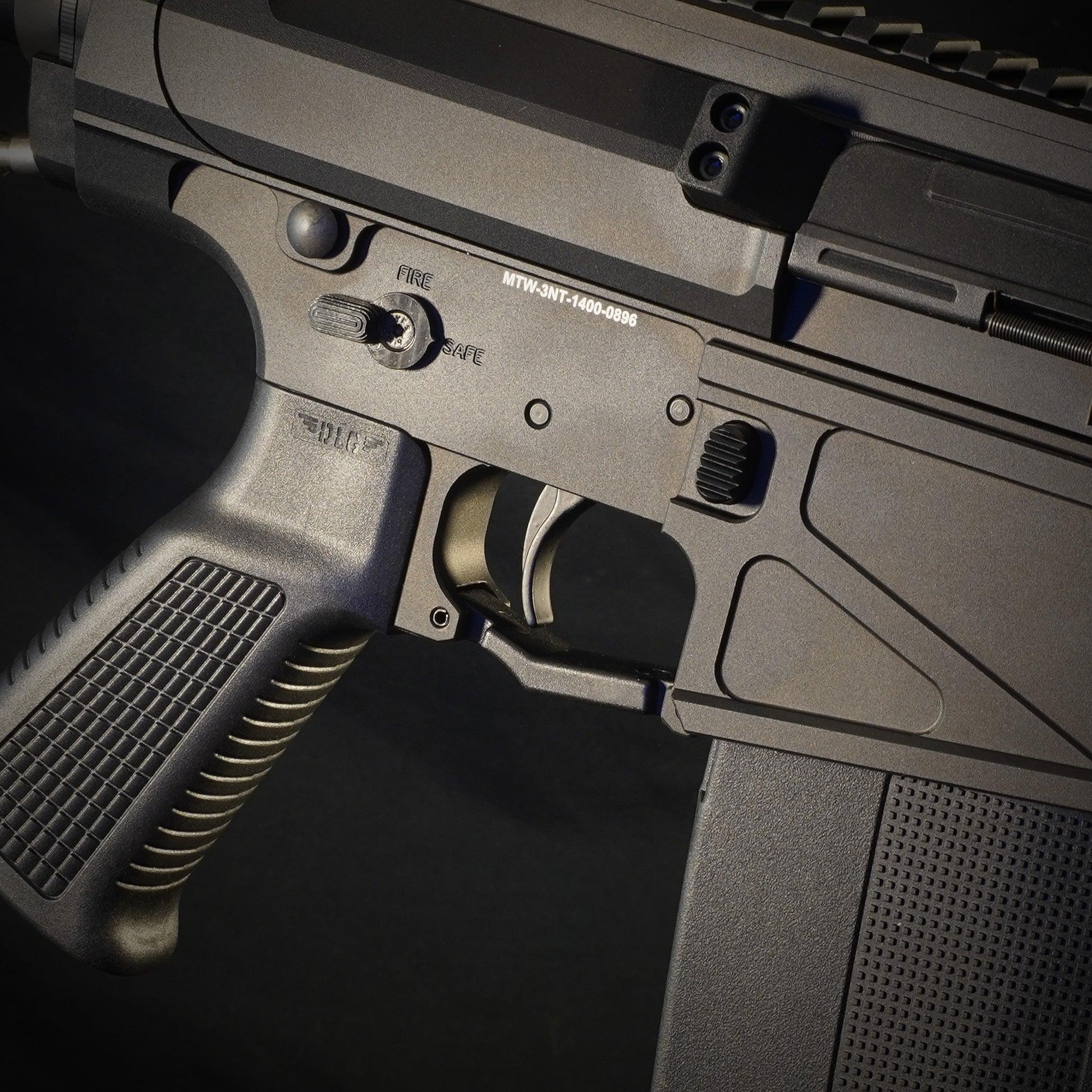 Wolverine Airsoft MTW-308 Unleashed with INFERNO Engine, UNLEASHED Stock, Battery Grip