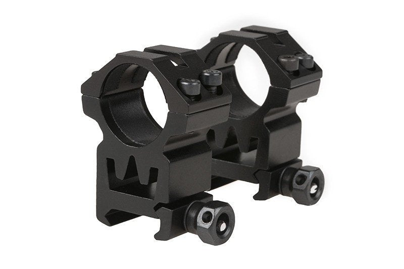 Delta Armory Mount rings 25mm high Black