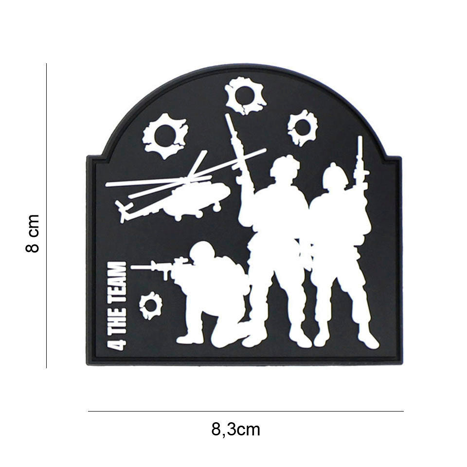 Patch 3D PVC 4 the team