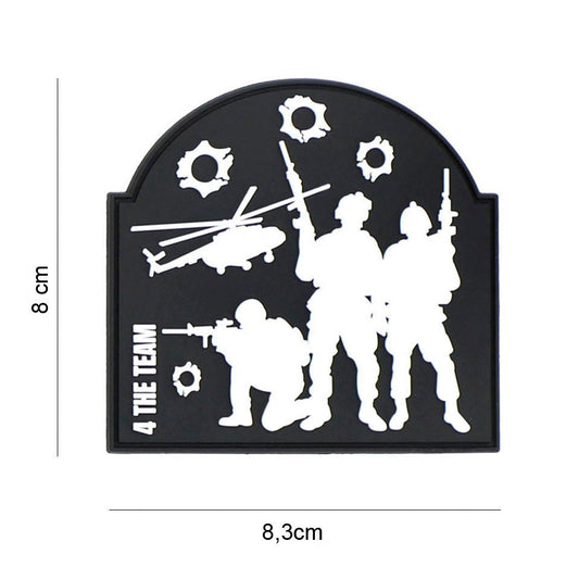 Patch 3D PVC 4 the team