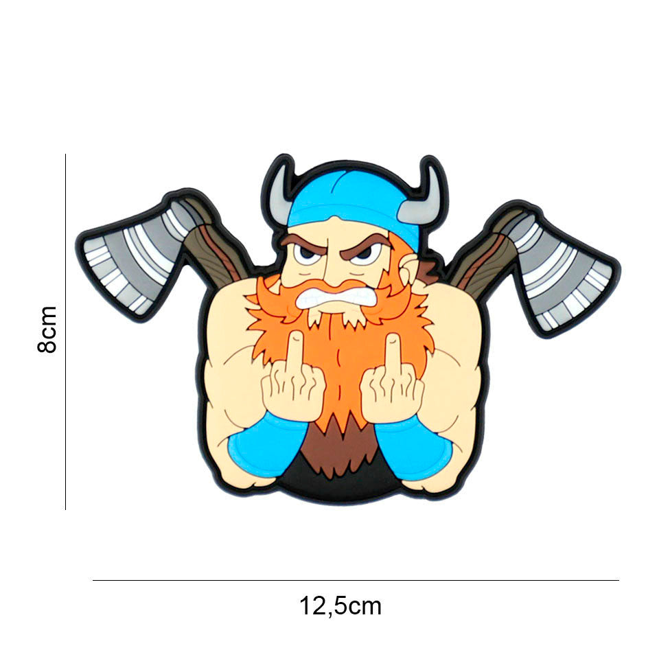 Patch 3D PVC Angry Viking