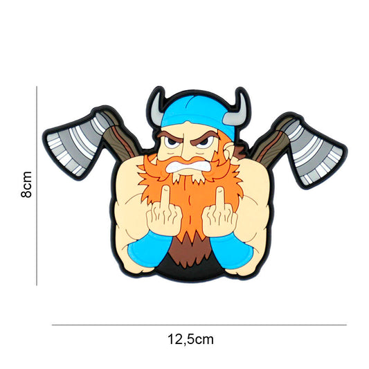 Patch 3D PVC Angry Viking