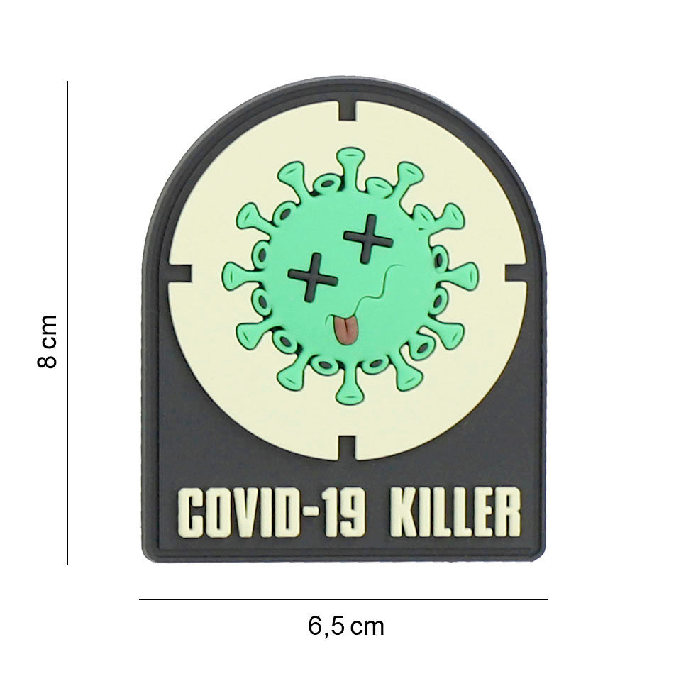 Patch 3D PVC Covid-19 killer