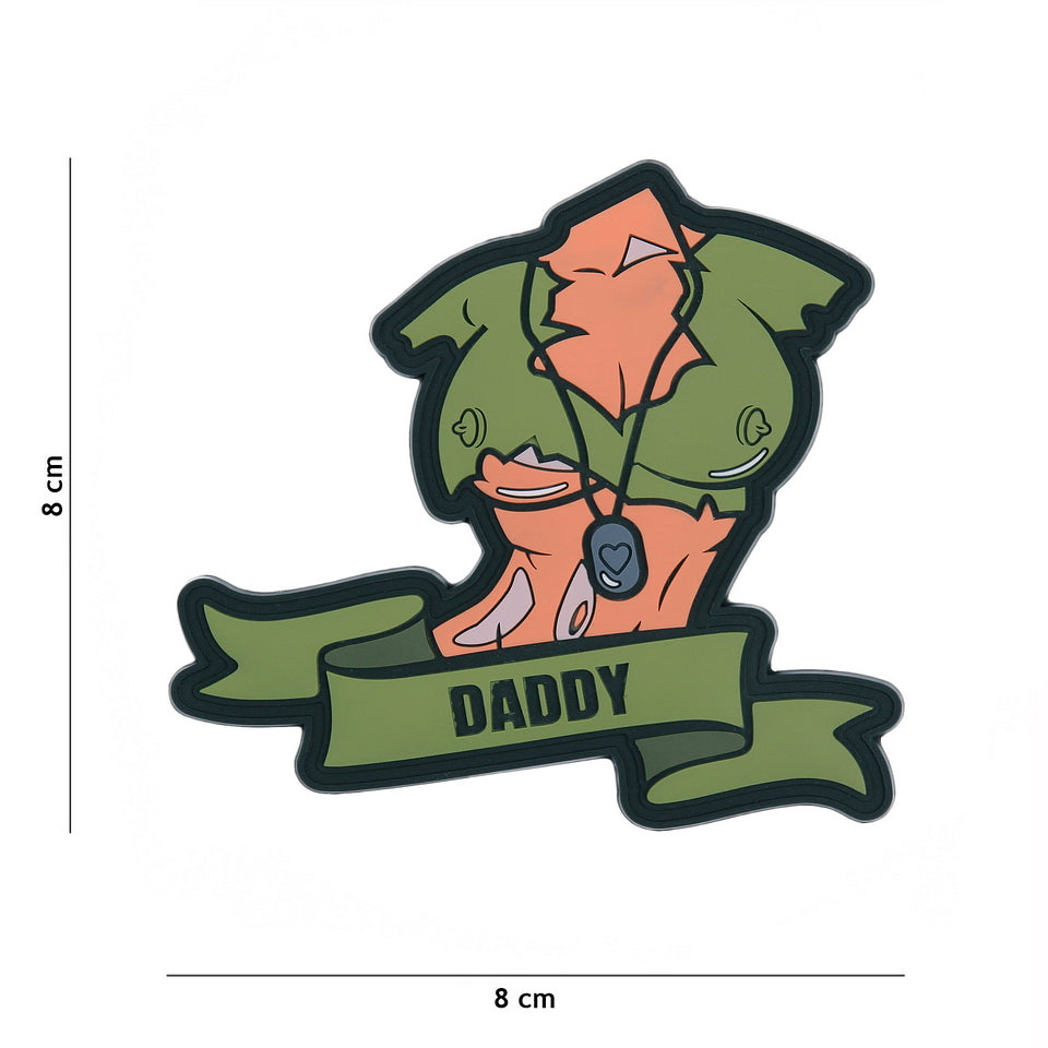 Patch 3D PVC Daddy girl