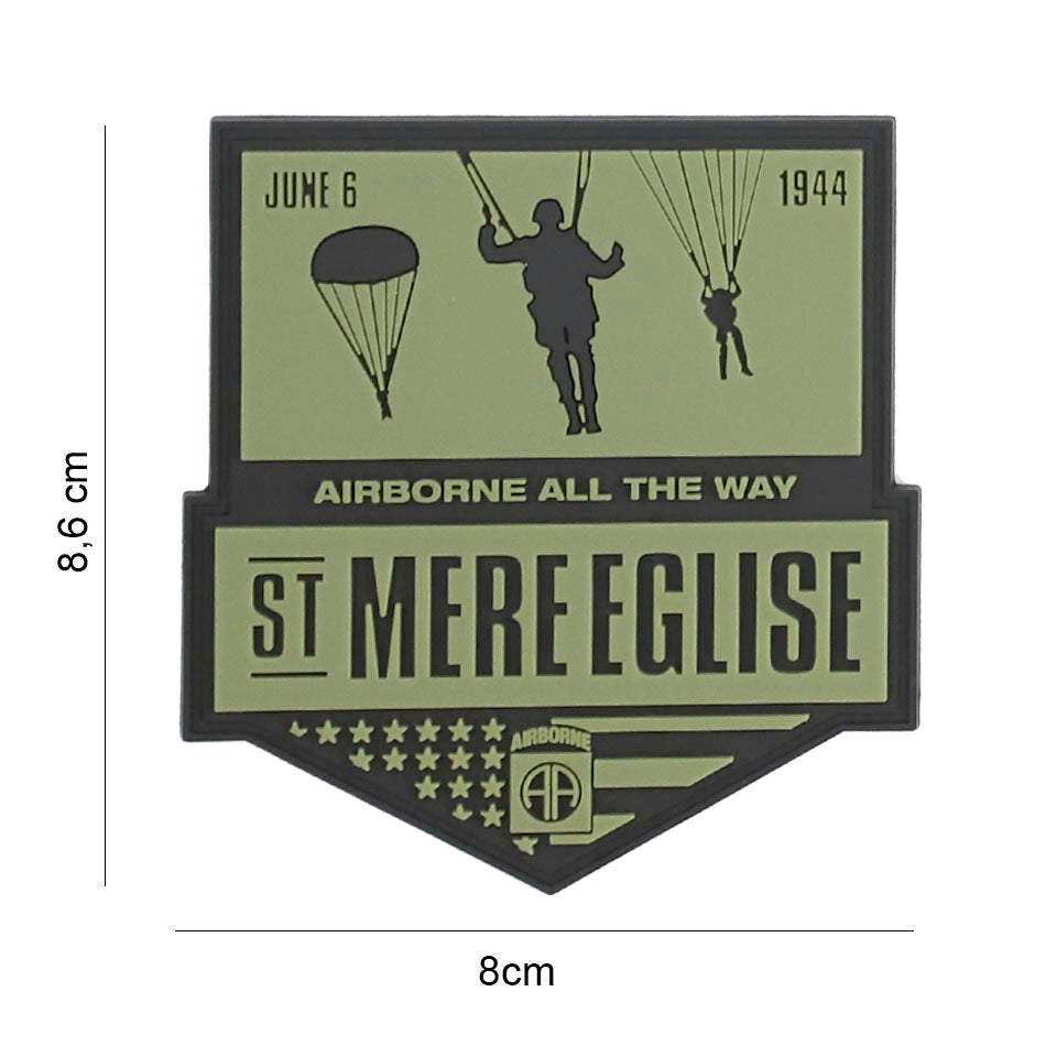 Patch 3D PVC St Mere Eglise