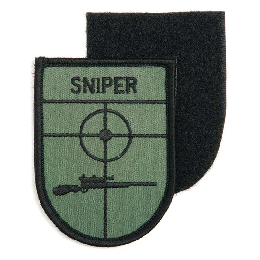 Patch sniper with hook and loop