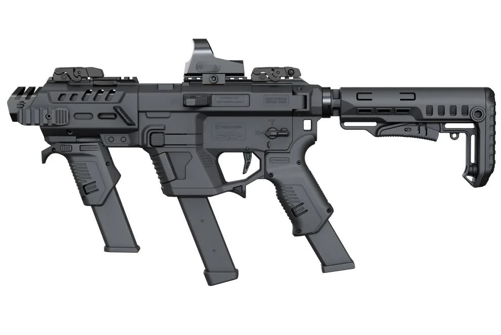 Recover Tactical AR-Style Platform for Glock, PIX + MG9 + SR20 (stock+tube), black