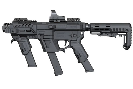 Recover Tactical AR-Style Platform for Glock, PIX + MG9 + SR20 (stock+tube), black