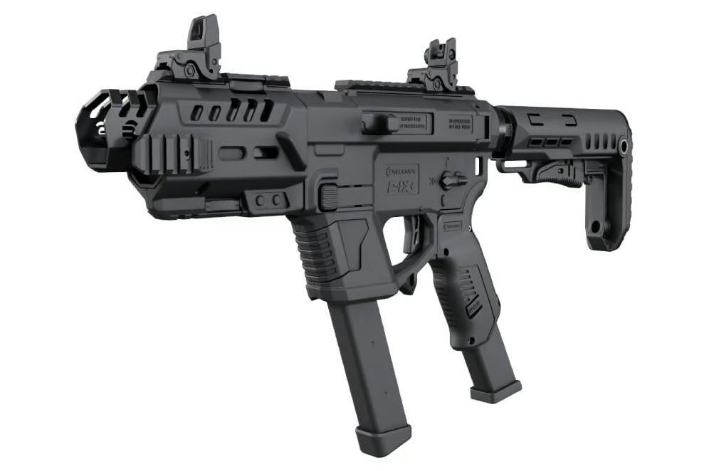 Recover Tactical AR-Style Platform for Glock, PIX + MG9 + SR20 (stock+tube), black