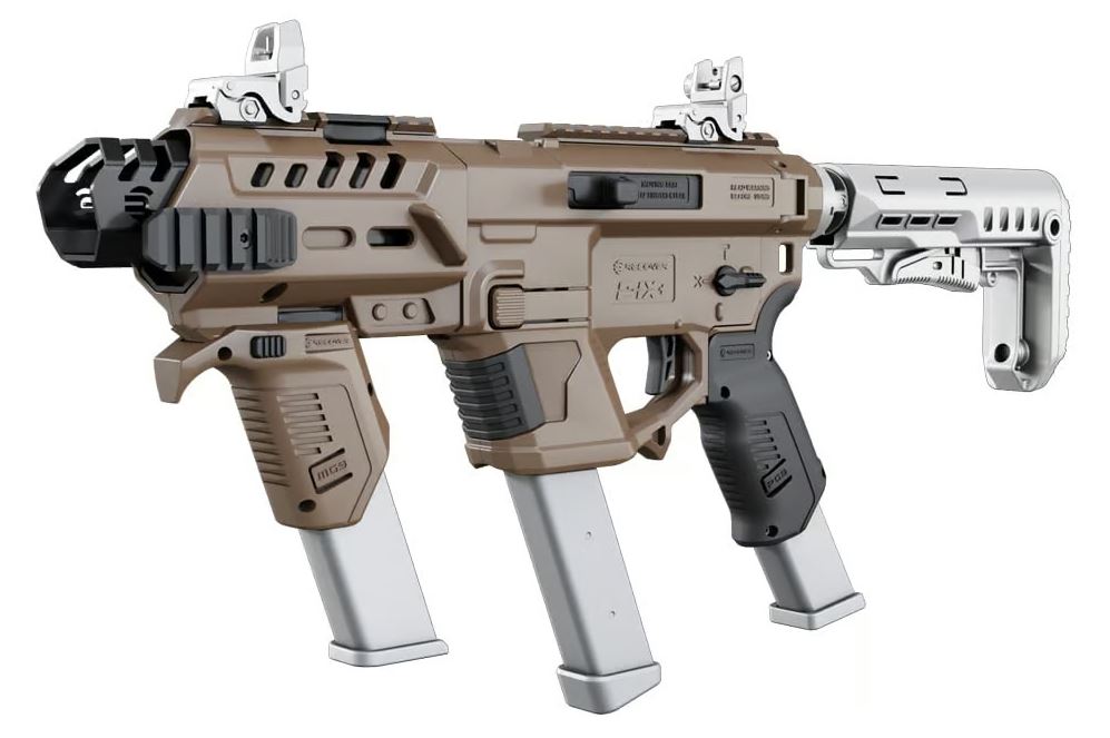 Recover Tactical AR-Style Platform for Glock, PIX + MG9 + SR20 (stock+tube), black