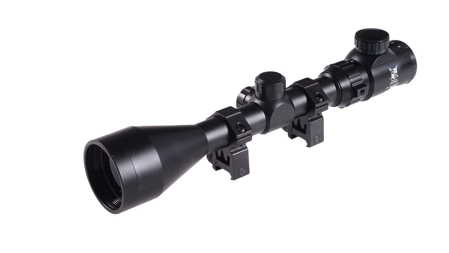 Delta Armory Rifle scope 3-9x50EG Reticle Illumination Black