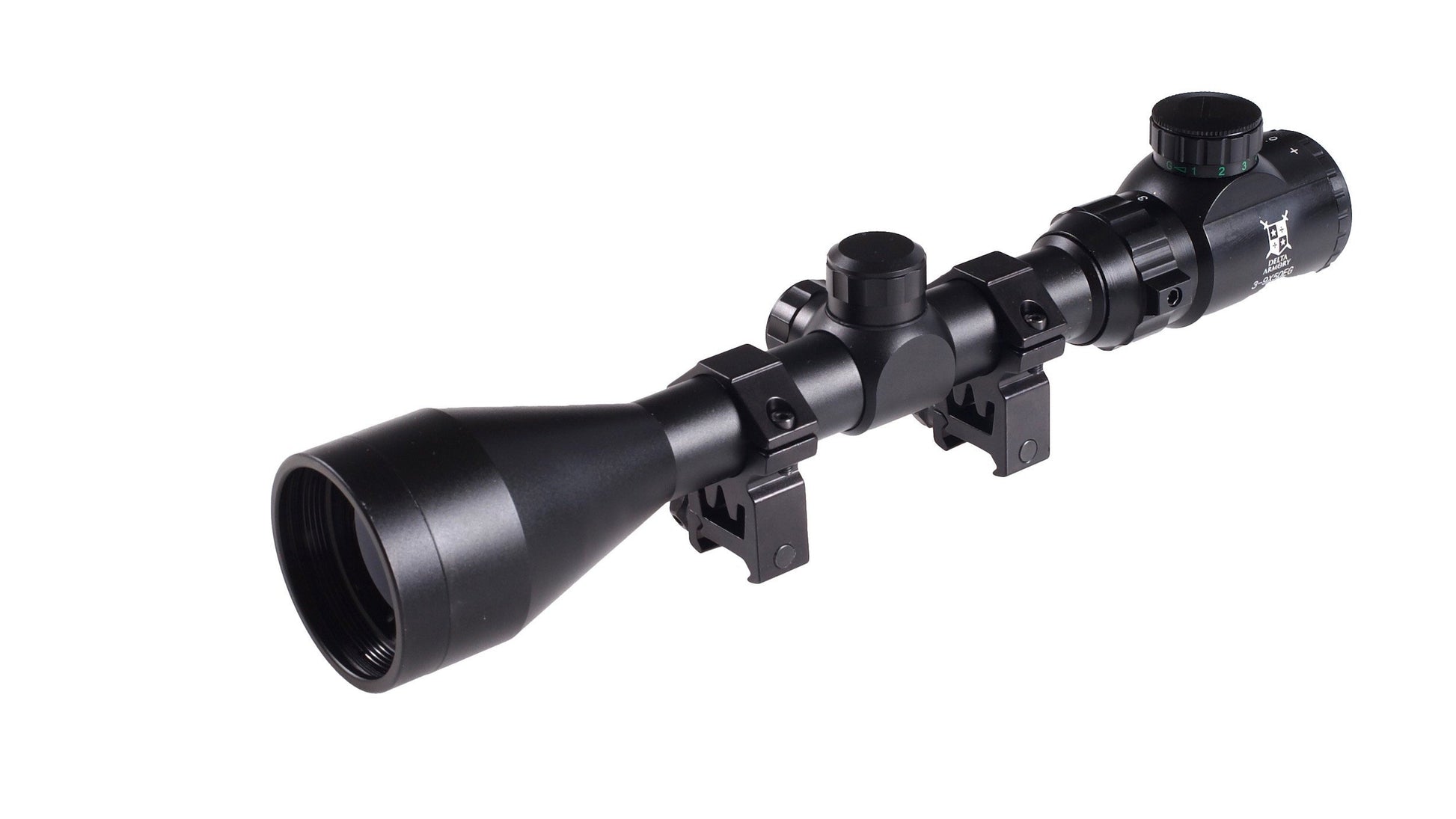 Delta Armory Rifle scope 3-9x50EG Reticle Illumination Black