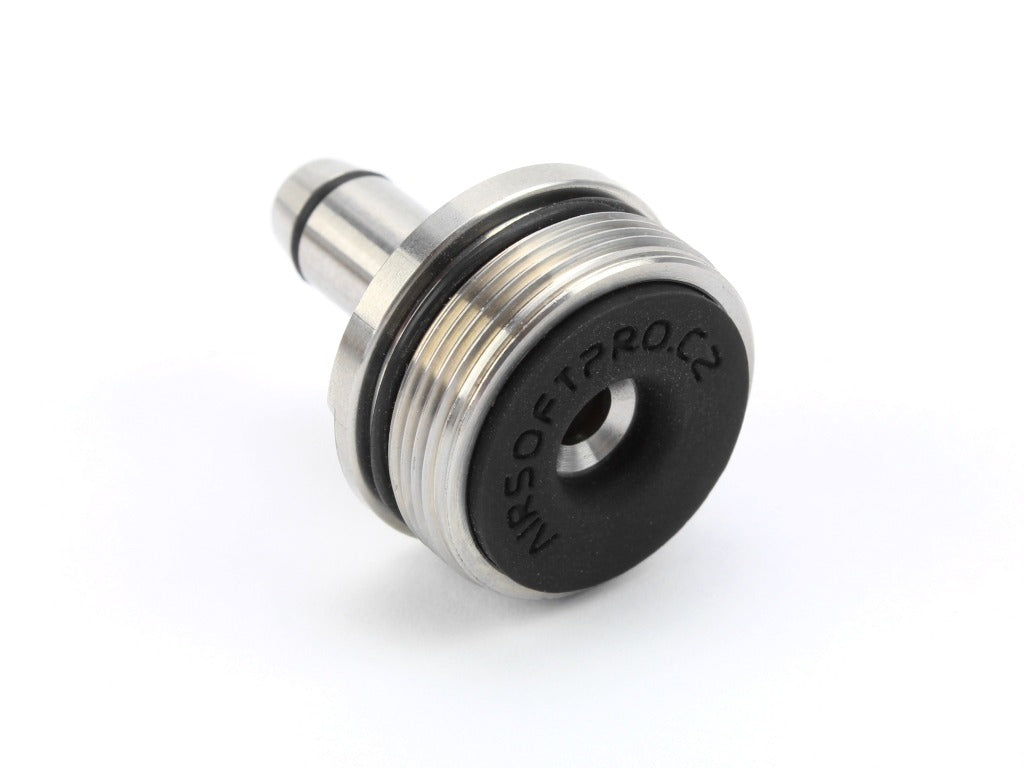 Airsoft Pro Stainless steel ROUNDED II cylinder head for VSR style sniper rifles