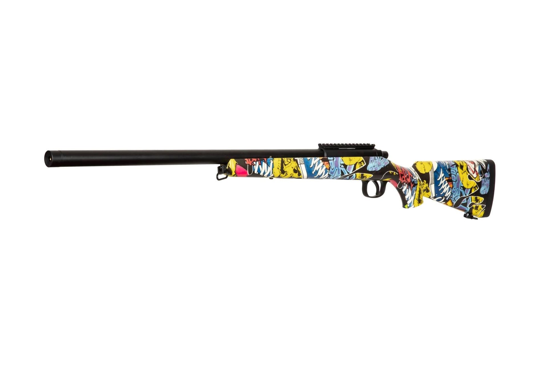 Double Bell 210 sniper rifle replica - Graffiti Camo