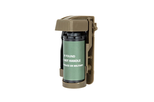 Ultimate Tactical Dummy Smoke Grenade with pouch - tan