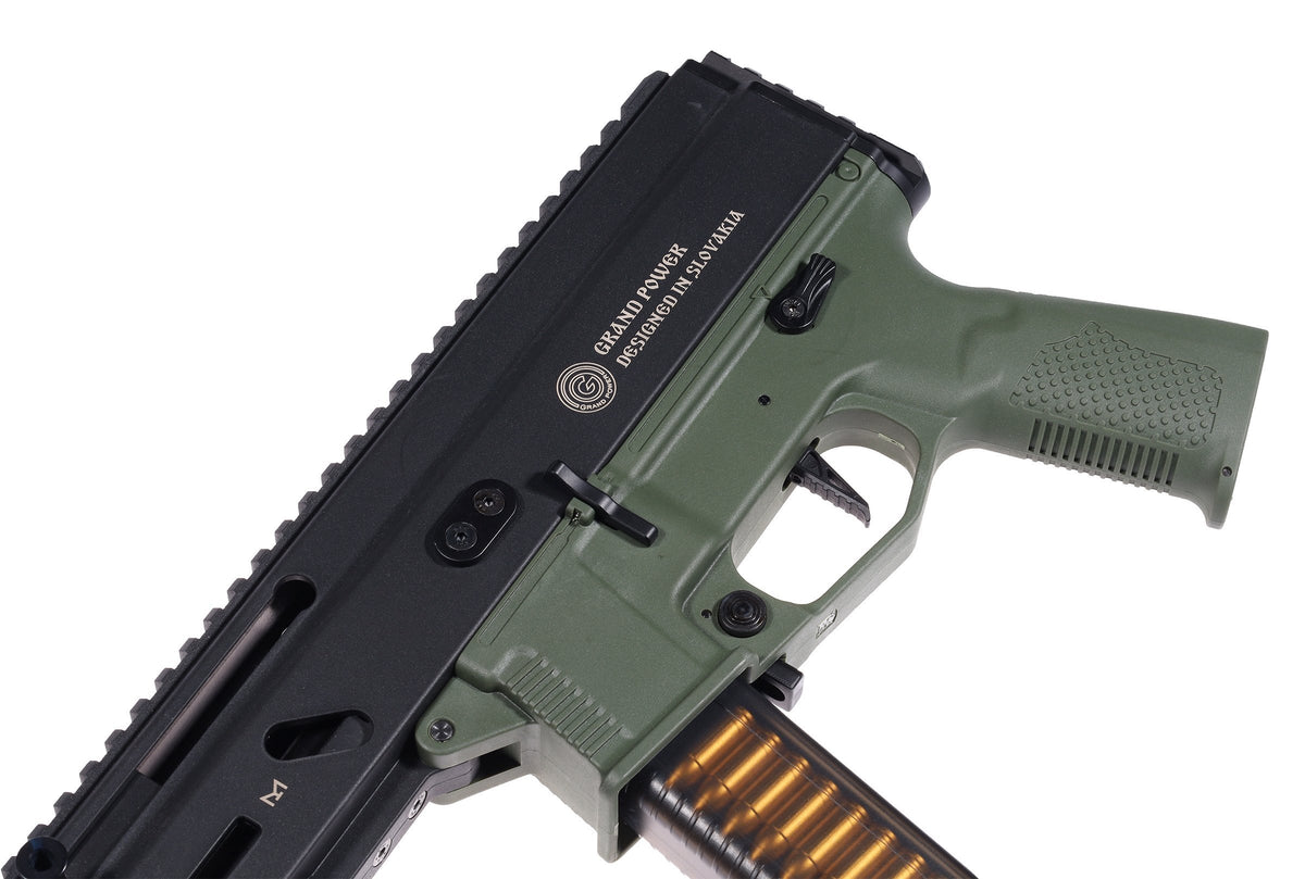 Delta Armory STRIBOG SP10A3 Charlie AEG mit Minimalist Stock – Black-Olive