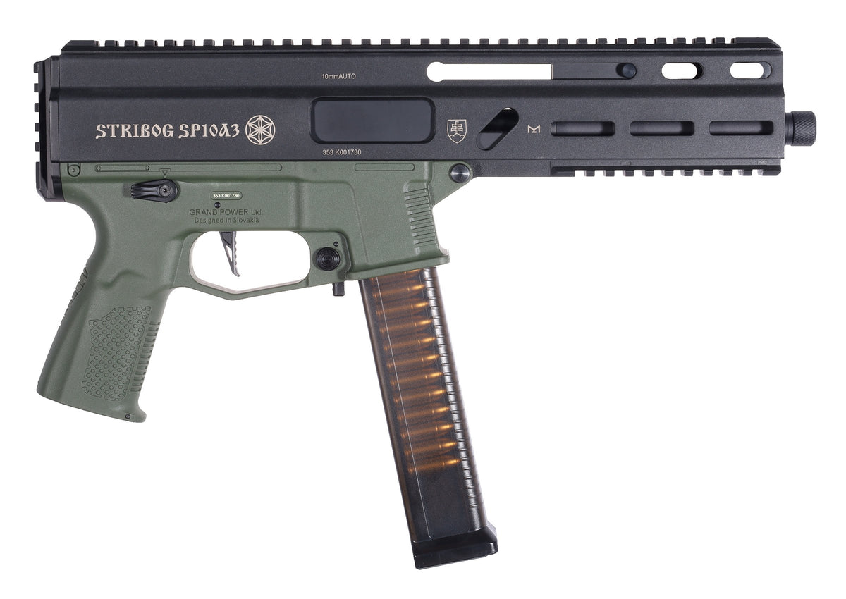 Delta Armory STRIBOG SP10A3 Charlie AEG mit Minimalist Stock – Black-Olive