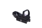 Preview: Delta Armory Collimator SQUARE red dot sight open - Black