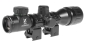 Preview: Delta Armory Airsoft rifle scope 4X32AOEG with backlight - Black