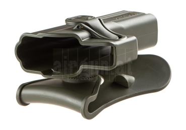 Preview: Amomax Paddle Holster für Glock 17 / KWA ATP / APS ACP