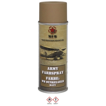 Army Farbspray, WH DUNKELGELB, matt, 400 ml