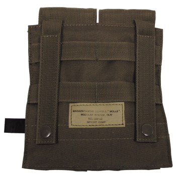 Preview: MFH Magazintasche doppelt,"MOLLE", Modular System, oliv