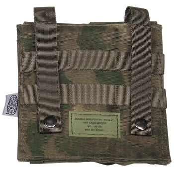 Preview: MFH Magazintasche doppelt,"MOLLE", Modular System, HDT-camo FG