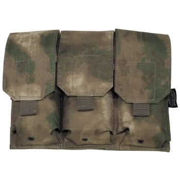 MFH Magazintasche dreifach,"MOLLE" Modular System, HDT-camo FG