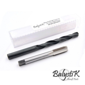 Balystik Tap kit for No Return Valve male fitting BA-HPA-AS9M (EU + US)