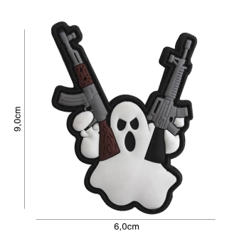 Patch 3D PVC Terror Ghost