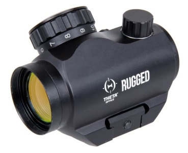 Theta Optics Red Dot Sight Rugged A1 Mini 1x21 Black