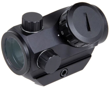Theta Optics Red Dot Sight Rugged A1 Mini 1x21 Black