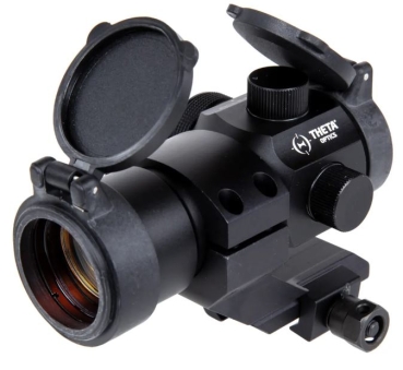 Theta Optics Red Dot Sight Rugged Battle 1x29 Black