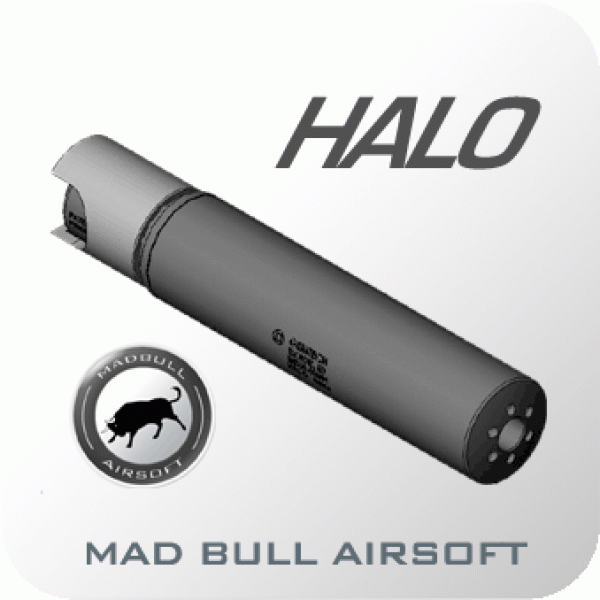 Madbull Gemtech HALO Silencer CCW - Oliv