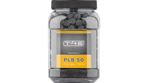 T4E Practice PLB 50 .50, 1,78 g, grau, 500 St., Behälter