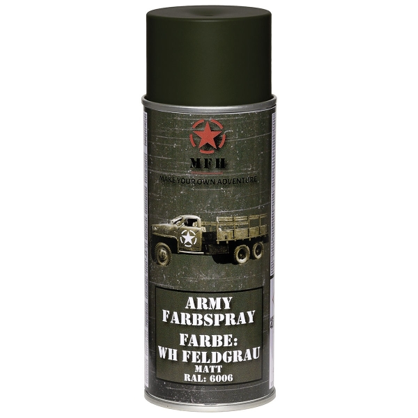 Army Farbspray, WH FELDGRAU, matt, 400 ml