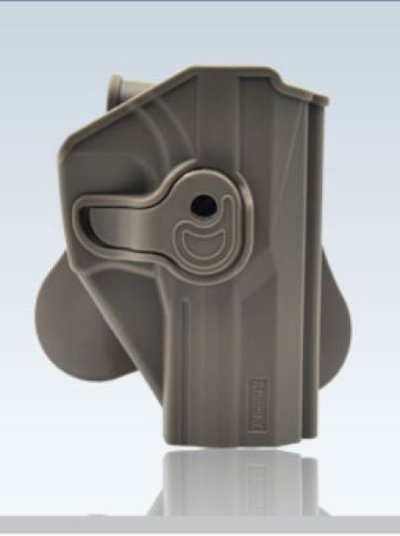 Amomax Paddle Holster für KWA USP / USP Compact, Dark Earth