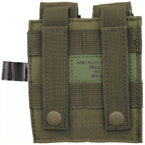 MFH Magazintasche doppelt, klein, "MOLLE", Mod. System, oliv