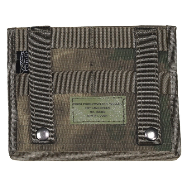 MFH Brusttasche, Klett, "MOLLE", Modular System, HDT-camo FG