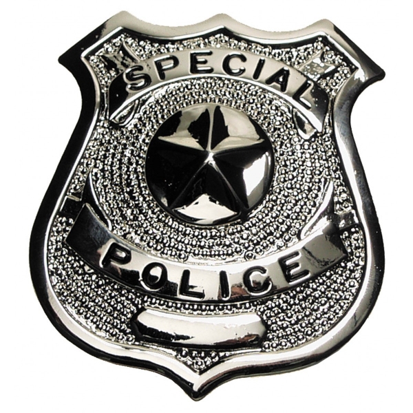 MFH US Polizeiabzeichen, "Special Police", silber