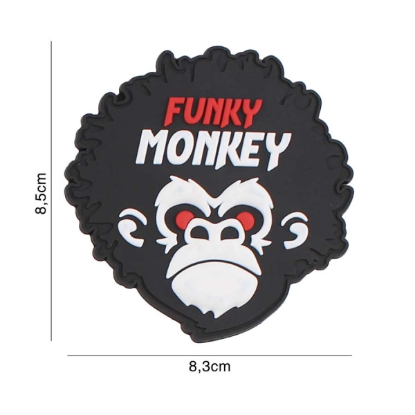 Patch 3D PVC Funky Monkey