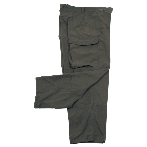 Österr. BH Kampfhose, Rip Stop, oliv, gebraucht